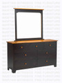 Maple Rustic Dresser 18''D x 36''H x 64''W