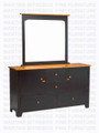 Oak Rustic Dresser  18''D x 36''H x 64''W
