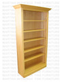 Maple Country Lane Bookcase 11''D x 36''W x 72''H