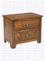 Maple Lakeview Chest 2 Drawers 18''D x 30''W x 25''H