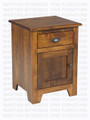Maple Lakeview Nightstand 1 Drawer 1 Door 18''D x 20''W x 28''H