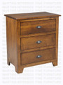 Oak Lakeview Chest 3 Drawers 18''D x 30''W x 34''H