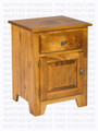 Maple Havelock Nightstand 18''D x 20''W x 28''H With 1 Drawer And 1 Door