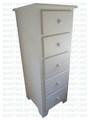 Pine Havelock Lingerie Chest 18''D x 20''W x 52''H With 5 Drawers