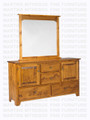 Oak Havelock Dresser 18''D x 36''H x 64''W With 8 Drawers