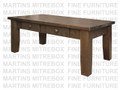 Maple Rough Sawn Coffee Table With 2 Drawers 23''D x 47''W x 19''H