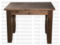 Maple Rough Sawn Hall Table With Drawer 14''D x 35''W x 30''H
