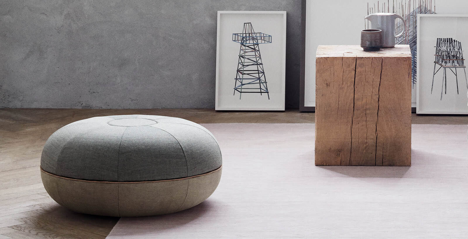 Fritz Hansen Pouf Cecilie Manz