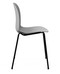 RBM Noor 6050 Chair from Flokk - Misty Grey Shell - Side View