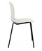 RBM Noor 6050 Chair from Flokk - Vanilla Shell - Side View