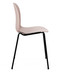 RBM Noor 6050 Chair from Flokk - Rose Shell - Side View