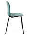 RBM Noor 6050 Chair from Flokk - Sea Green Shell - Side View
