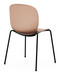 RBM Noor 6050 Chair from Flokk - Coral Shell - Rear View