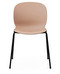 RBM Noor 6050 Chair from Flokk - Coral Shell - Front View