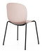 RBM Noor 6050 Chair from Flokk - Rose Shell - Rear View