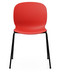 RBM Noor 6050 Chair from Flokk - Poppy Shell - Front View