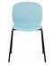 RBM Noor 6050 Chair from Flokk - Sky Shell - Front View