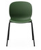 RBM Noor 6050 Chair from Flokk - Forest Shell - Front View