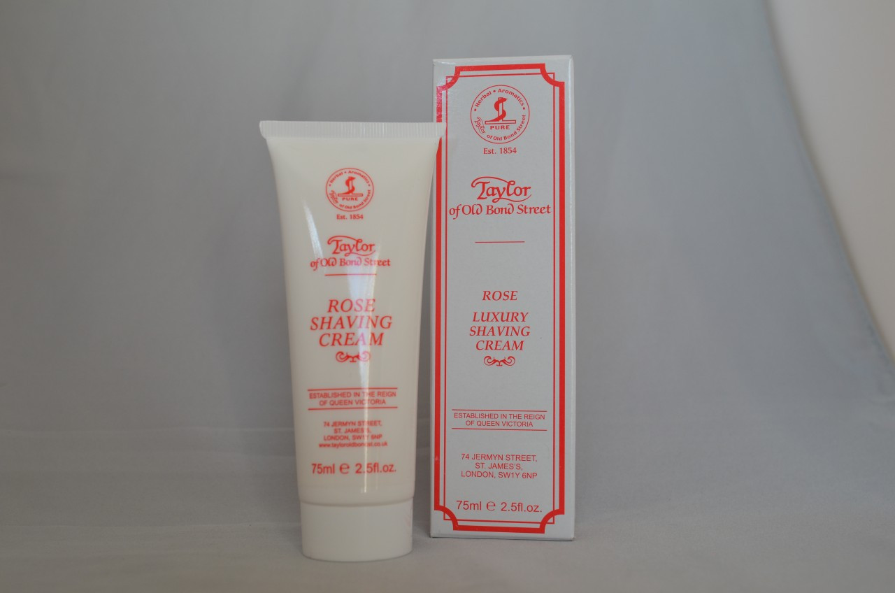 The Shave Old Cream Bond Street Rose Shave Tube Imperial - of Taylor /