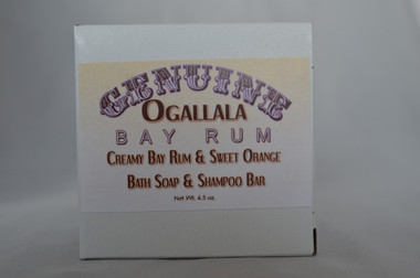 Creamy Bay Rum & Sweet Orange / 4.5oz. bar