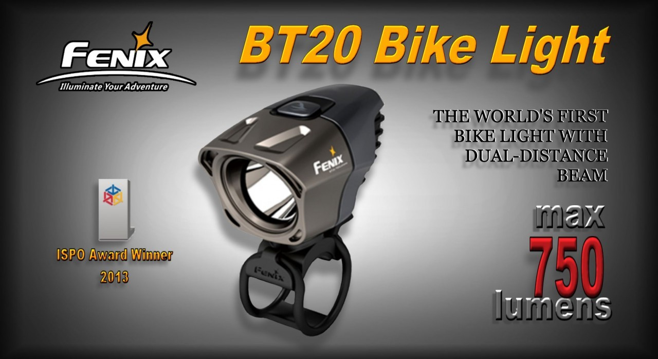 fenix bt20 bike light