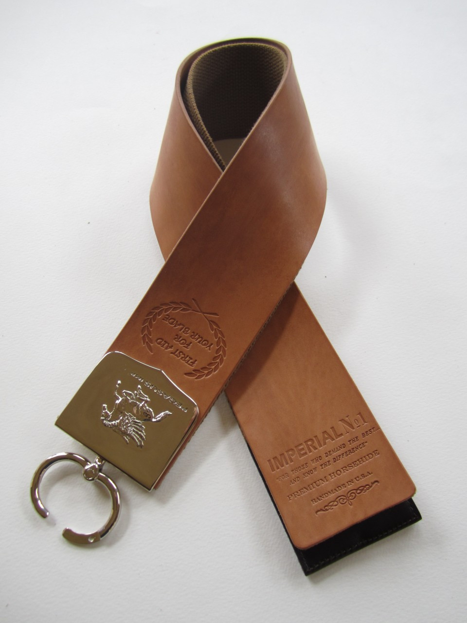 horsehide razor strop