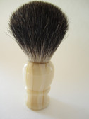 Black Badger Hair Brush, NaWiat cream streak