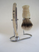 Affordable way to park your razor and brush / 
Razor and brush NOT INCLUDED / NaWiat