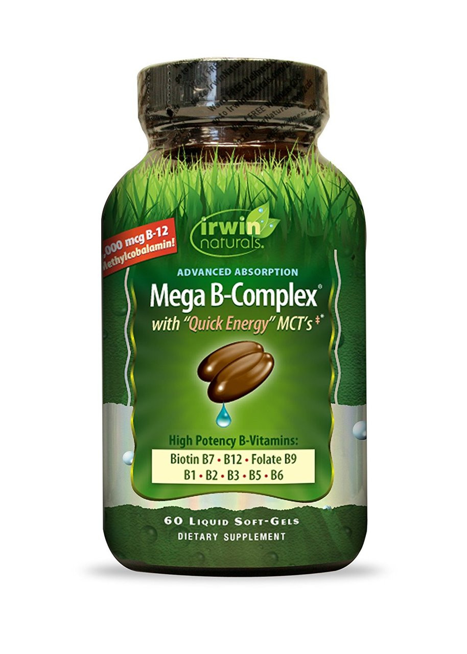 Irwin Naturals Mega B-Complex Vitamin