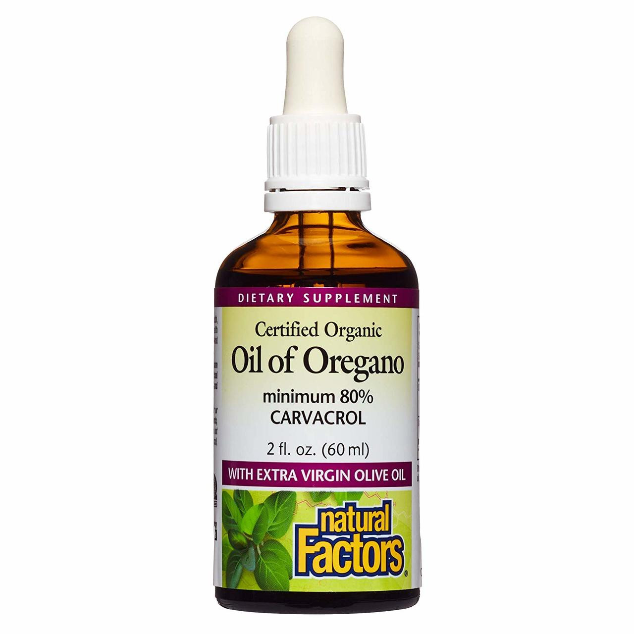 Natural Factors Oil of Oregano 2 oz