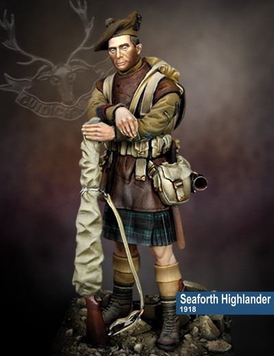 SCALE 75 SCW-007 75mm Seaforth Highlander, 1918 GreenModels