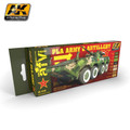 AK INTERACTIVE AK 4240 - PLA Army & Artillery Paint Set