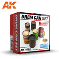 AK INTERACTIVE DZ004 - 1/24 Drum Can Set