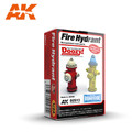 AK INTERACTIVE DZ013 - 1/24 Fire Hydrant