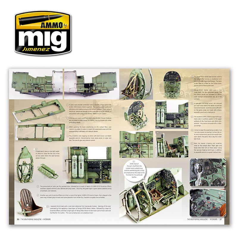 Munizioni da parte di MIG-gli agenti atmosferici MAGAZINE Issue 16 Interiors # MIG-4515 