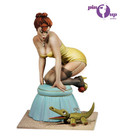 ANDREA MINIATURES PIN-UP-30 - 1/22 Mind The Crocodile!