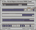 EDUARD 17511 - 1/350 Naval Figures German WWII (Photoetch)