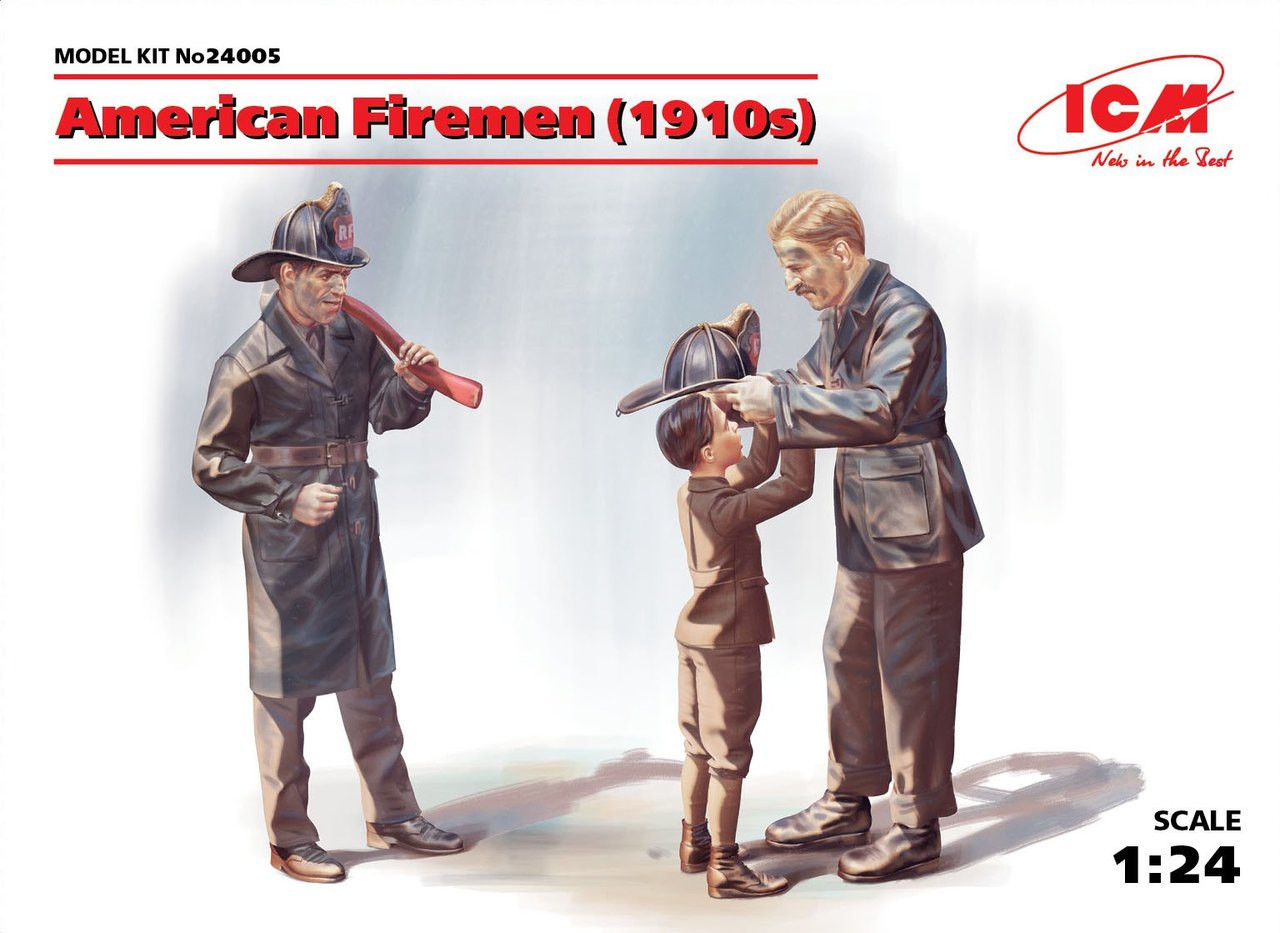 ICM 1//24 Henry Ford /& Co 3 Figurines # 24003