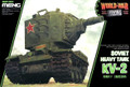 MENG WWT-004 - KV-2 - Soviet Heavy Tank