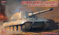 MODELCOLLECT UA72089 - 1/72 Germany WWII E-100 Heavy Tank Ausf.C with 128mm Gun