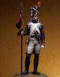 PEGASO MODELS 75-095 - 75mm Grenadiers of the Guard, Sergeant Second Eagle Bearer, 1810