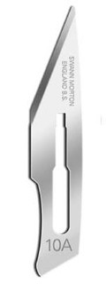SWANN MORTON 0102 - No 10A Non Sterile Carbon Steel Scalpel Blade