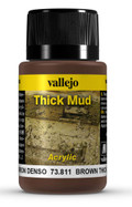 VALLEJO 73811 - Brown Thick Mud (40ml)