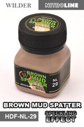 WILDER LINE NL29 - Brown Mud Spatter - Speckling Effect (50ml)