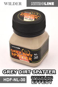 WILDER LINE NL30 - Grey Dirt Spatter - Speckling Effect (50ml)