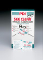 PDI SEE CLEAR EYE GLASS CLEANING WIPES 120/bx, 12 bx/cs