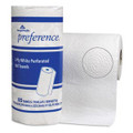Perforated Roll Towels, WiseSize, White, 11" x 8.8" Sheets, 85 sht/rl, 15 rl/cs