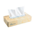 Facial Tissue, Flat Box, White, 7.63" x 9", 100 sht/bx, 30 bx/cs
