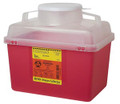 BD MULTI-USE NESTABLE SHARPS COLLECTORS Sharps Collector, 14 Qt, Clear Top, Funnel Cap, 20/cs SPECIAL OFFER!! SEE BELOW!!)$200.6/CASE