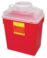 BD MULTI-USE NESTABLE SHARPS COLLECTORS Sharps Collector, 6 Gal, Clear Top, Large Funnel Cap, 12/cs SPECIAL OFFER!! SEE BELOW!!)$184.08/CASE